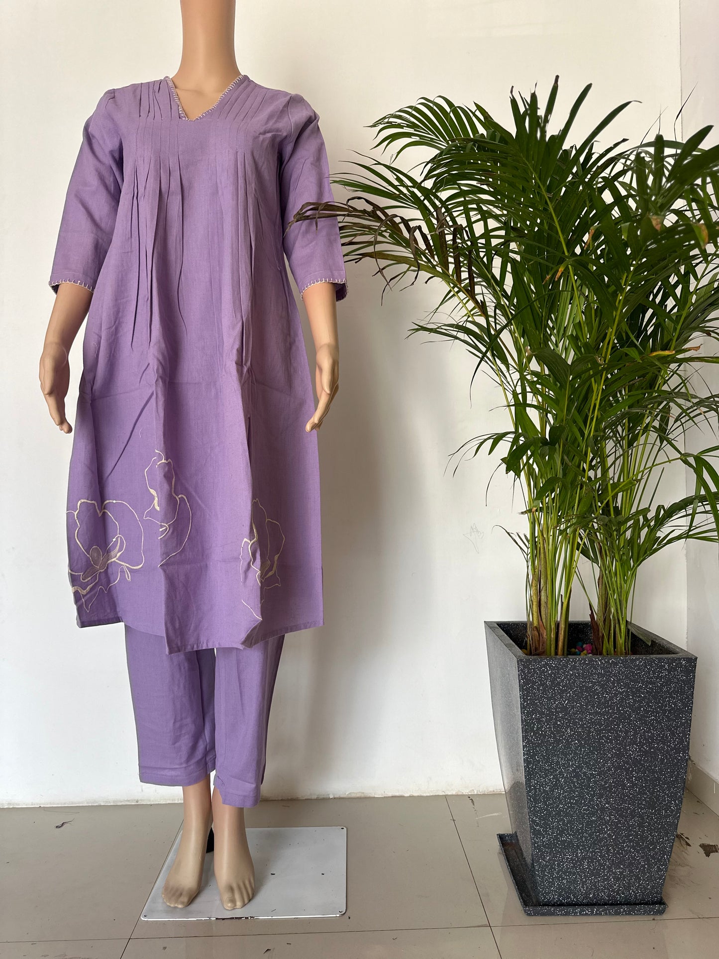 lavender cotton co ord set