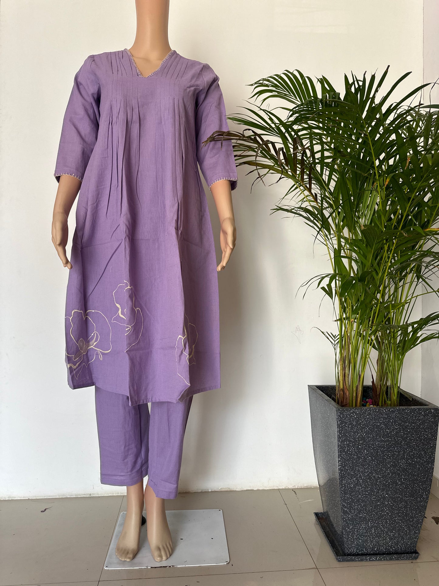 lavender cotton co ord set