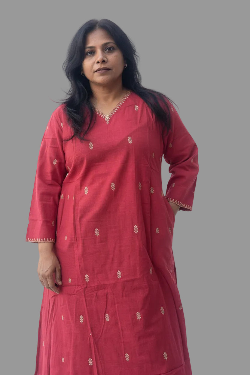 A-line kurti 1