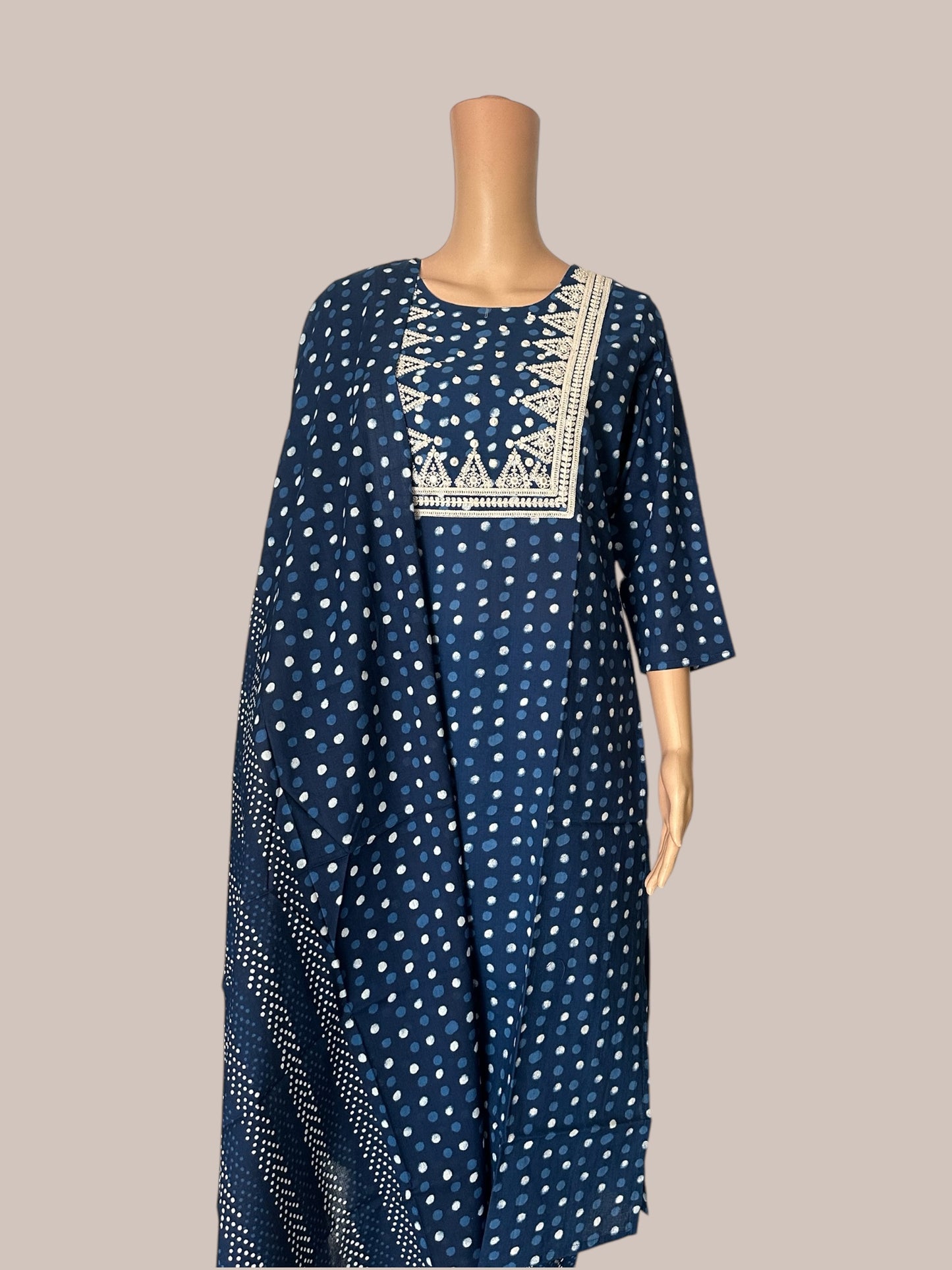 Cotton polka dot 3 piece sets